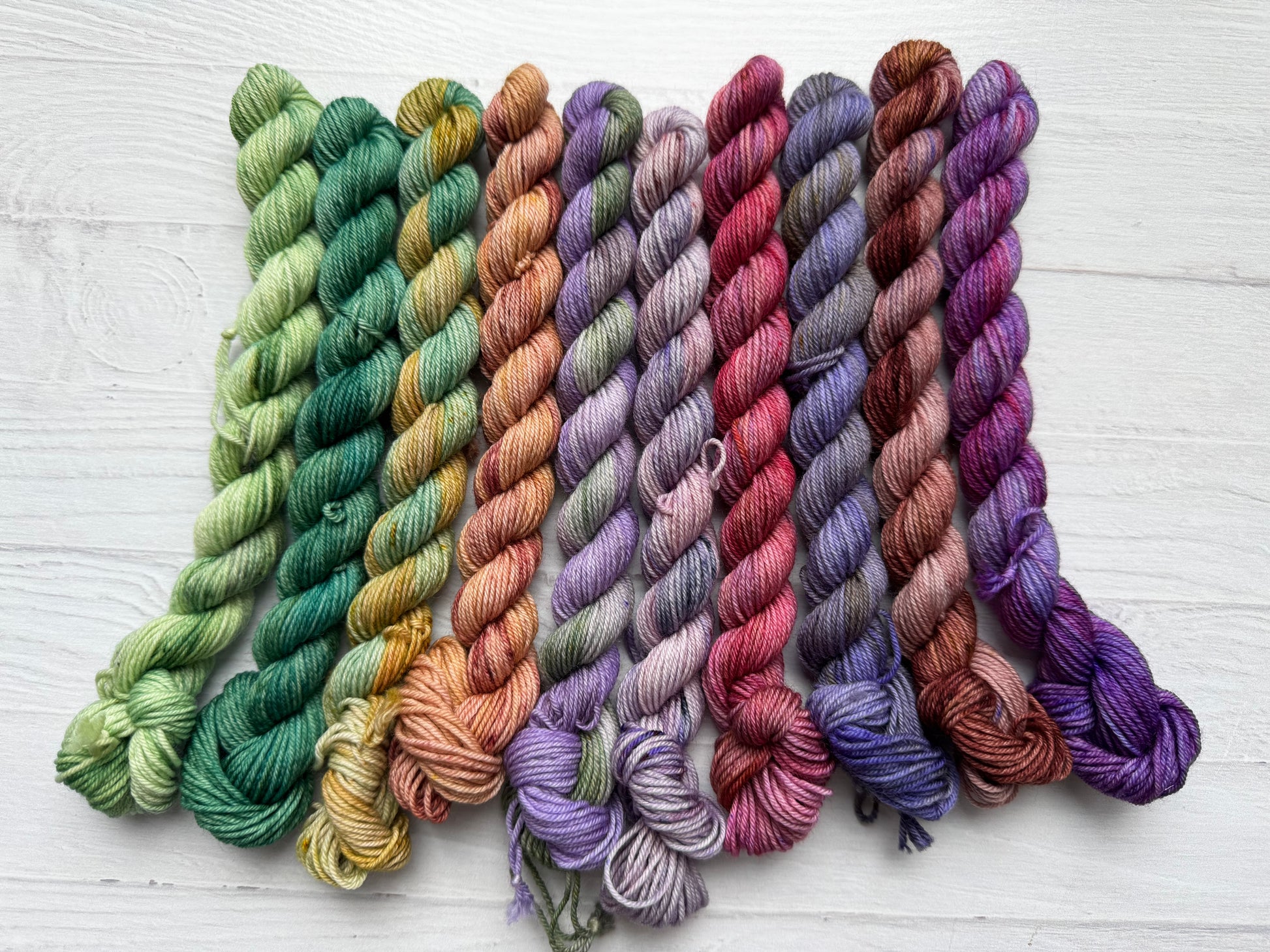 Secret Garden Miniskein Set - Granite State Yarns