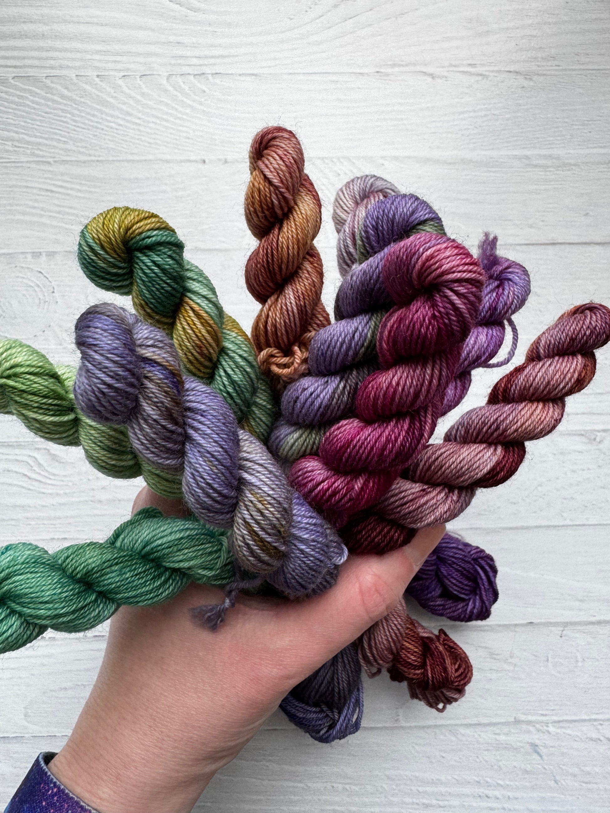 Secret Garden Miniskein Set - Granite State Yarns