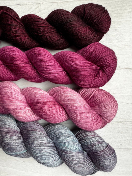 Cranberry Chill Fade Set LIMITED EDITION - Granite State Yarns