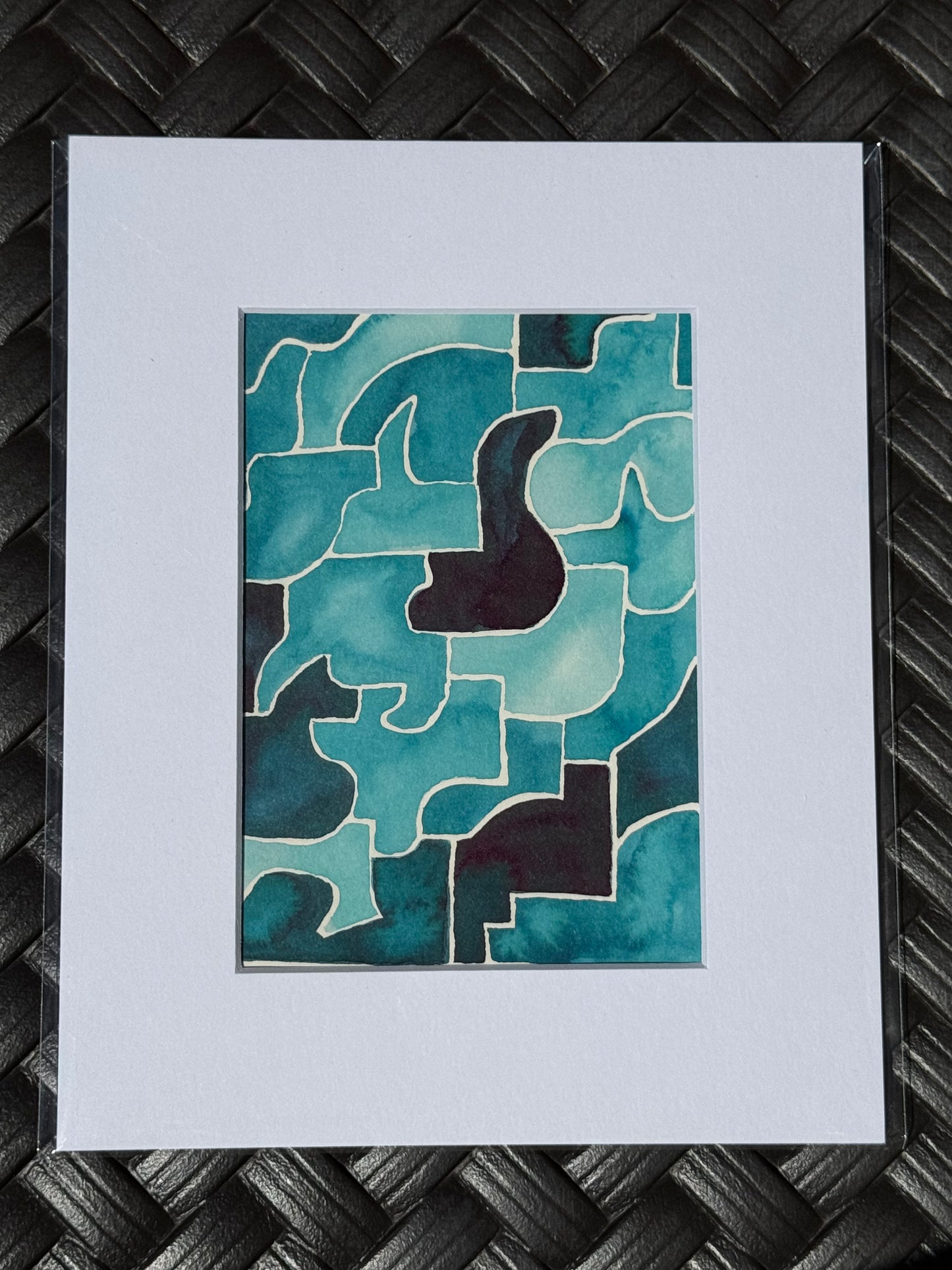 "Fit Together” Original Watercolor Painting