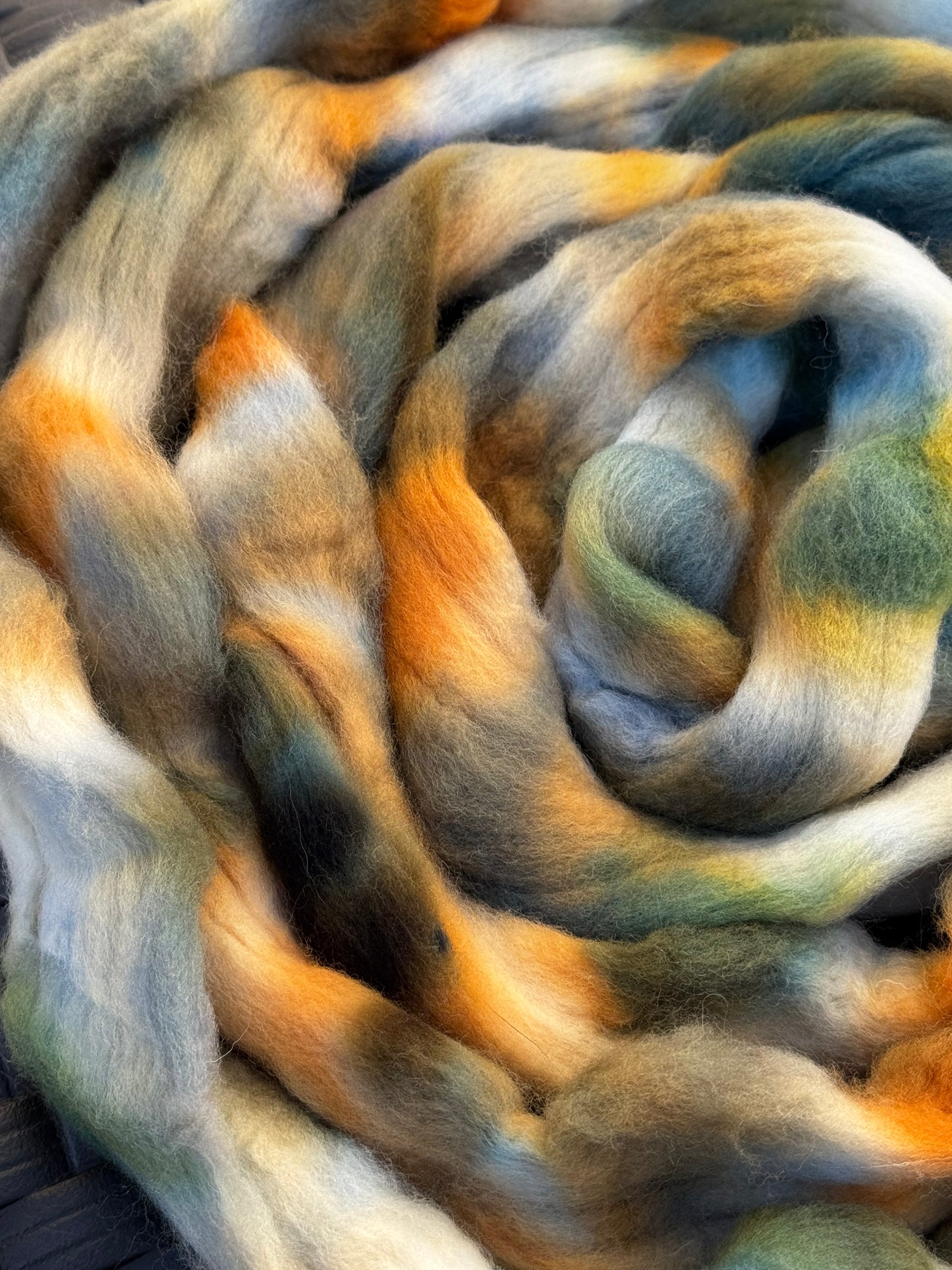 Evenings at the Cabin 100% Merino Wool ROVING FIBER