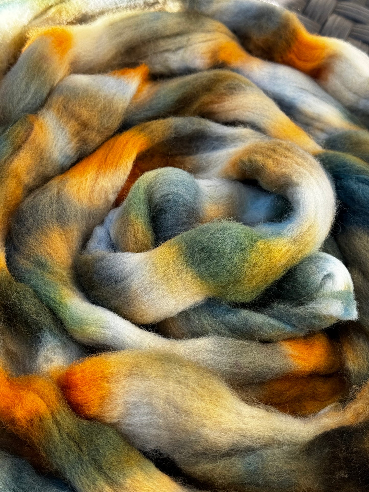 Evenings at the Cabin 100% Merino Wool ROVING FIBER