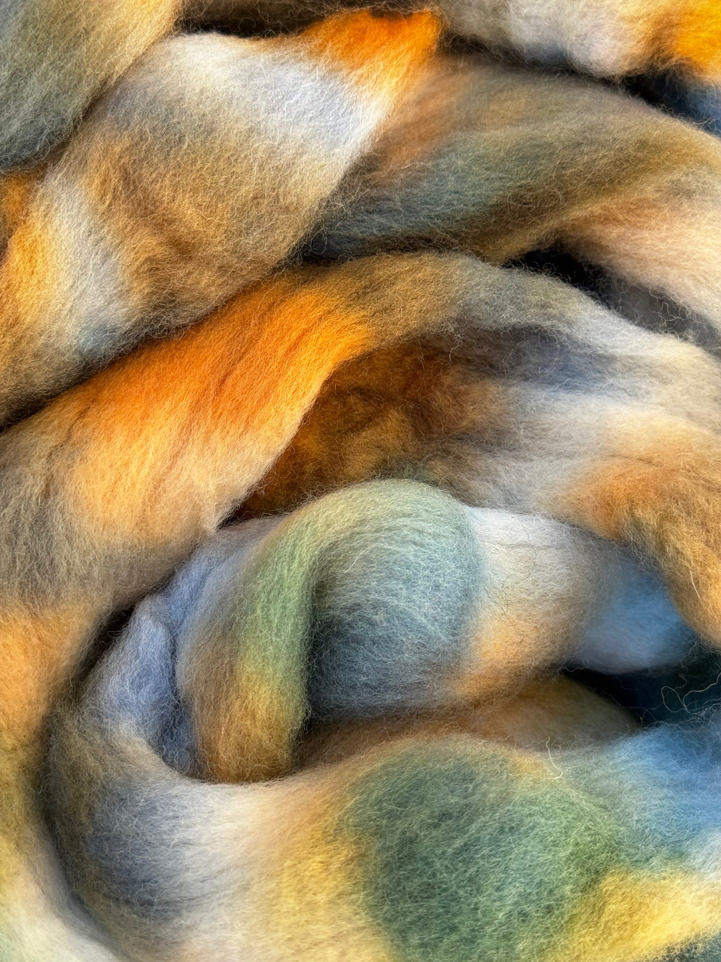 Evenings at the Cabin 100% Merino Wool ROVING FIBER