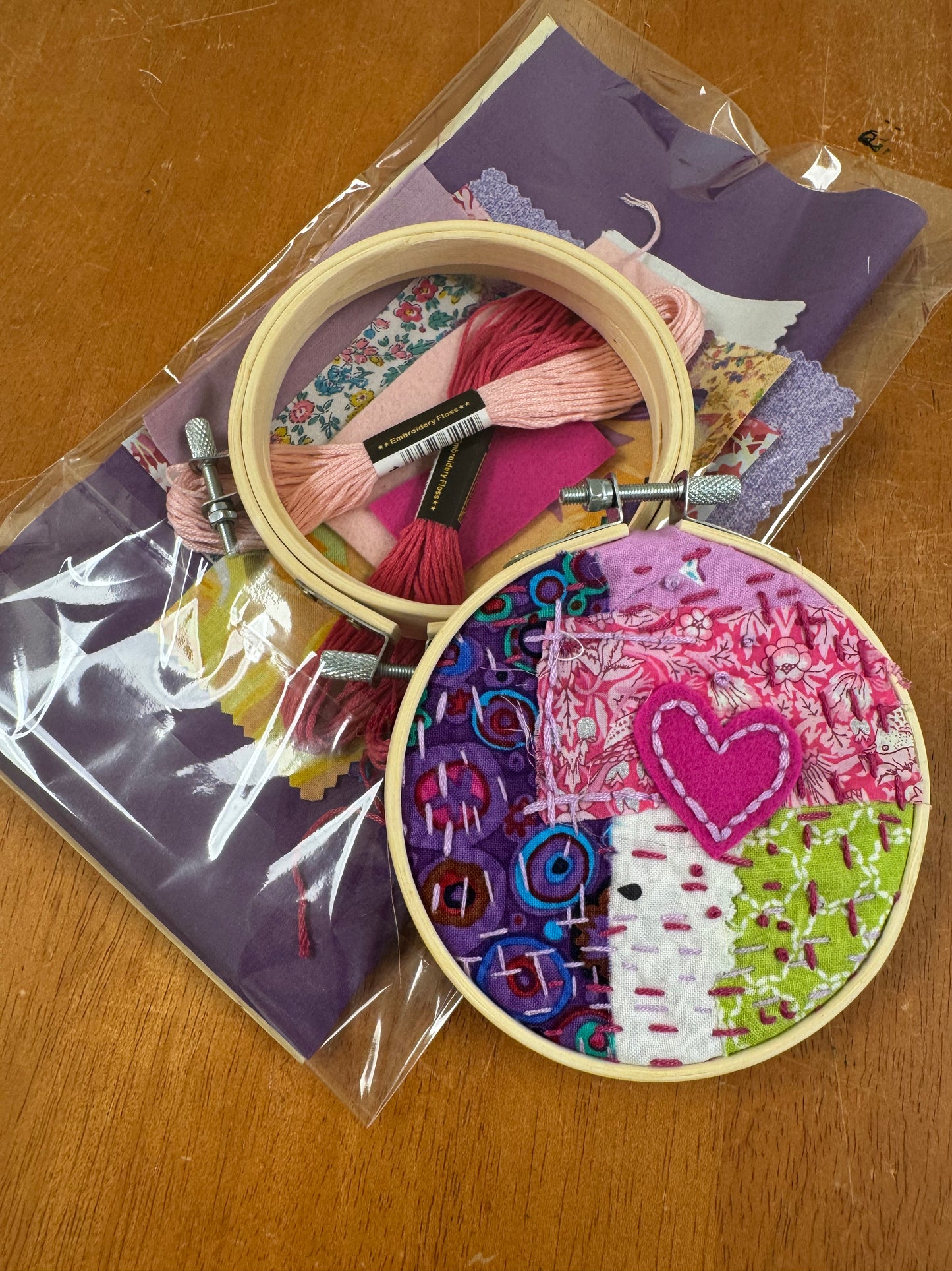 Mini Kantha Quilt Art Craft Kit