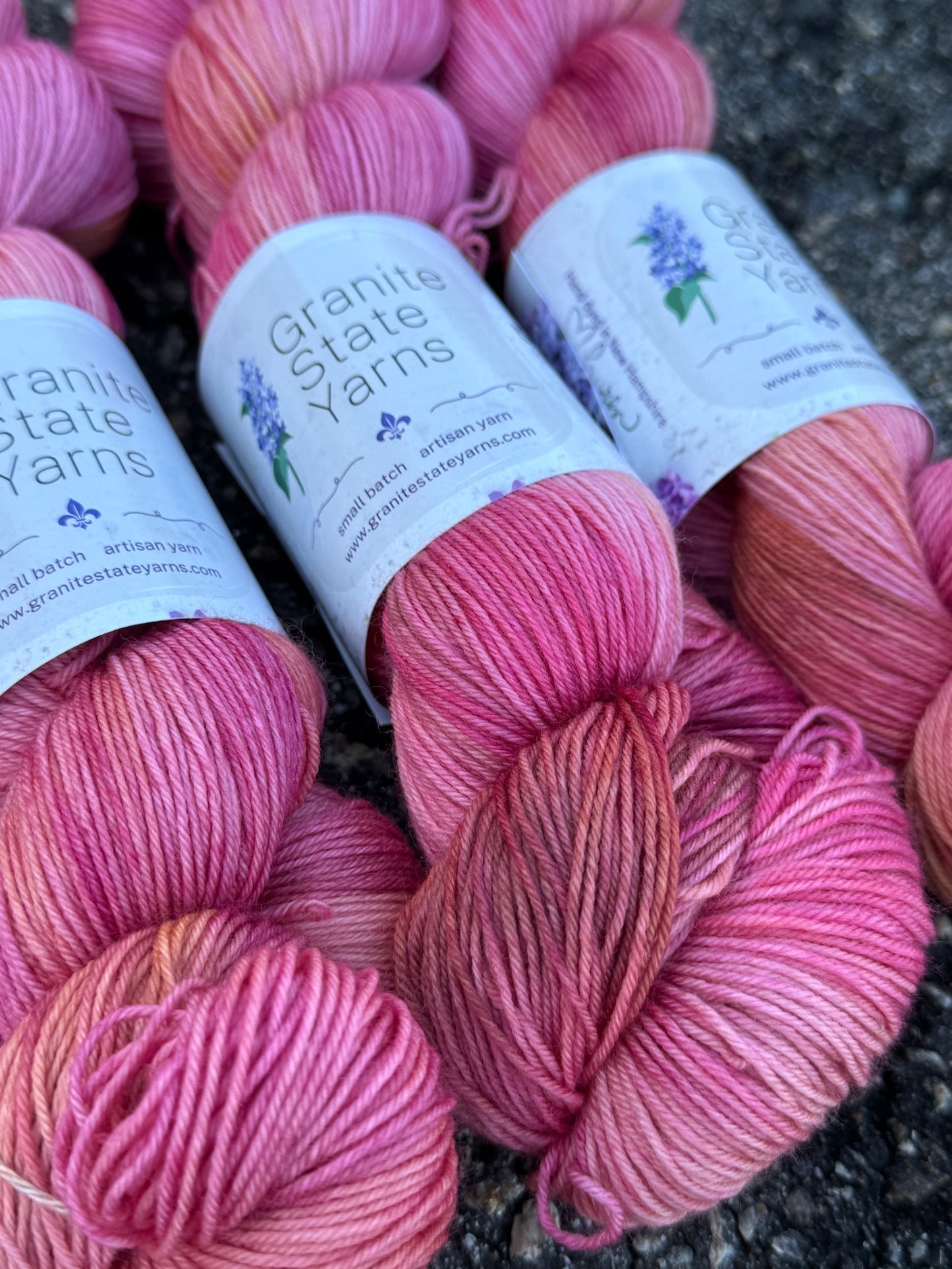 Cranberry Sauce Sock Yarn