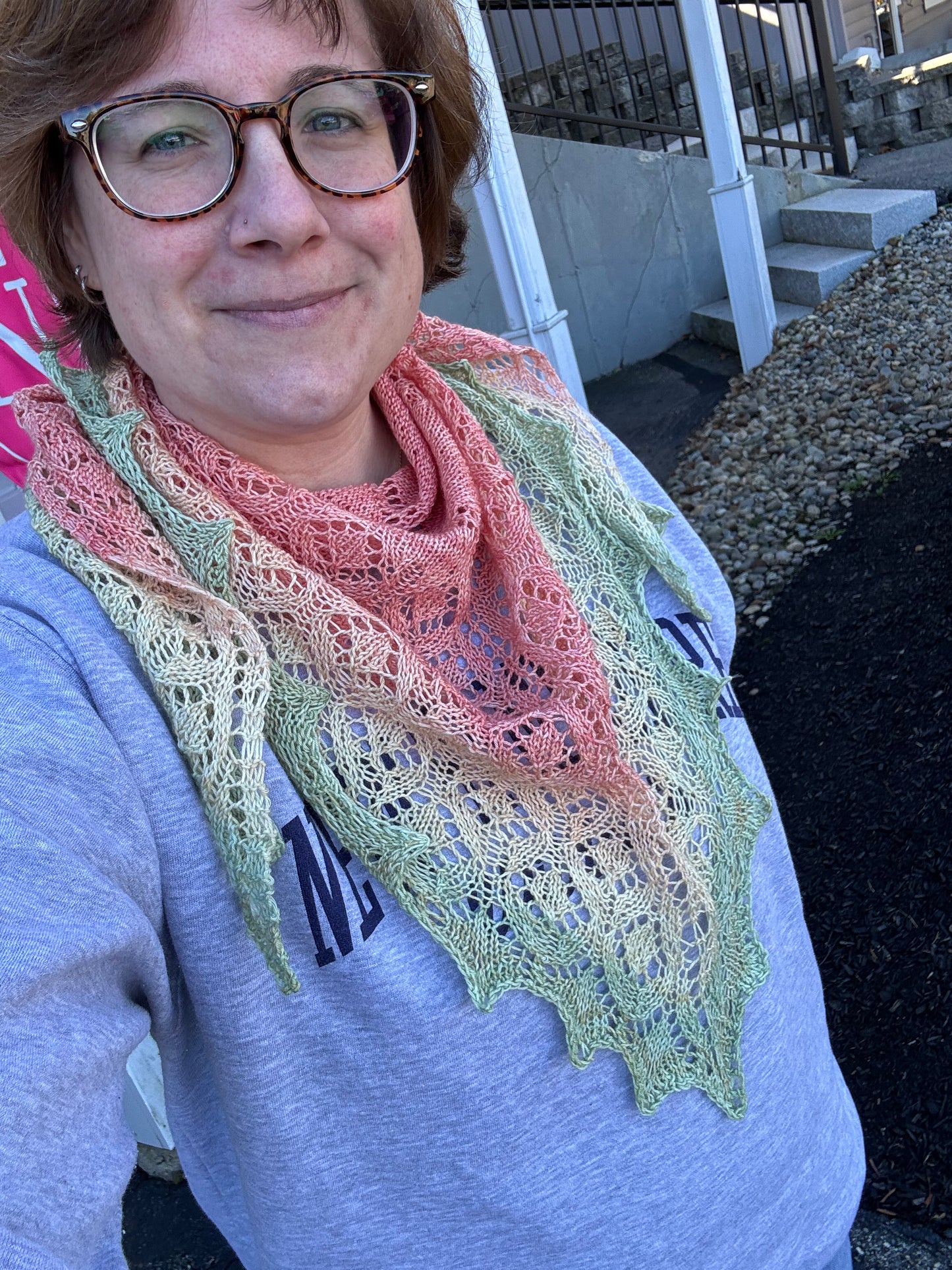 Just Peachy GRADIENT Yarn - Granite State Yarns