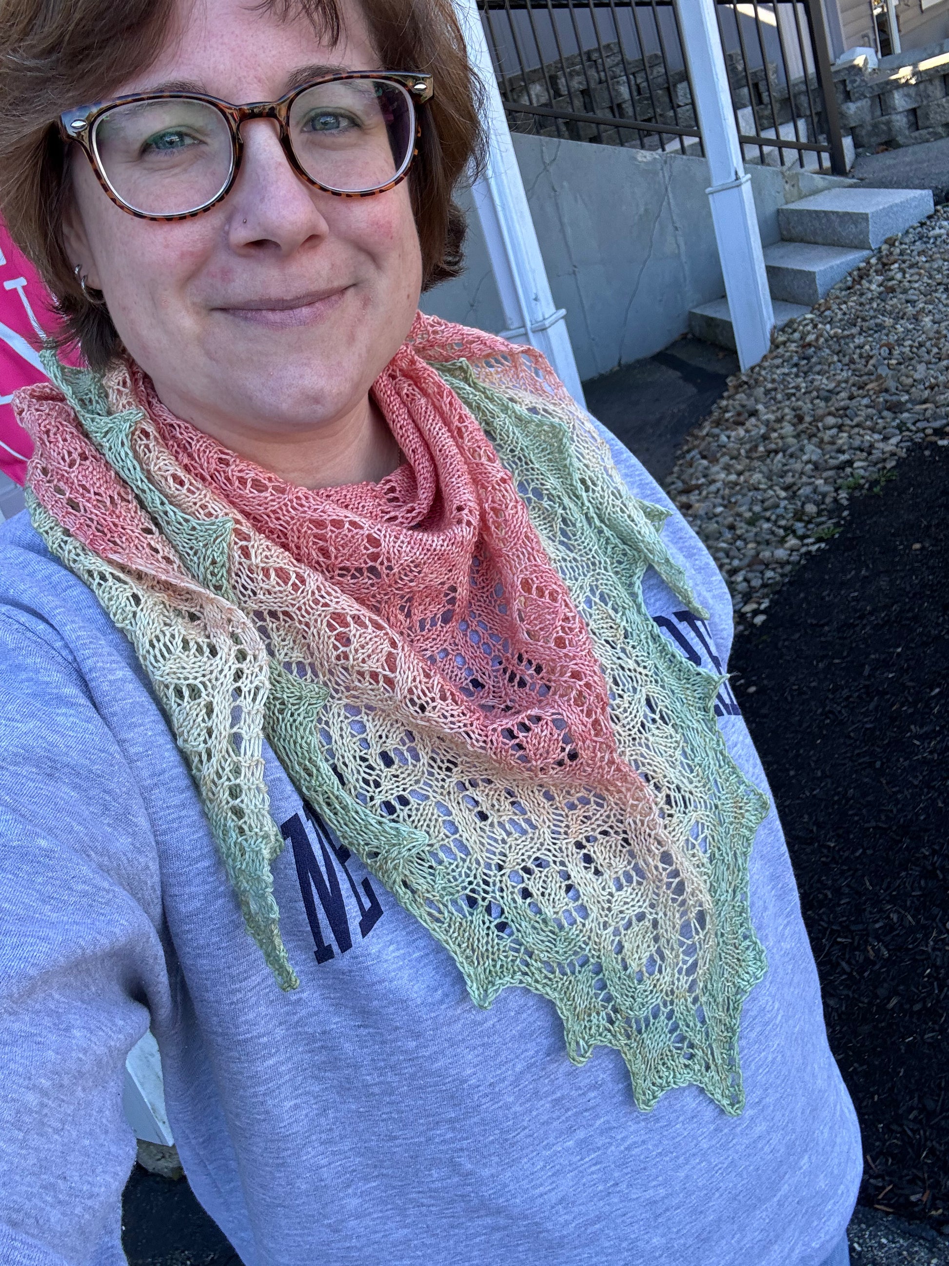 Just Peachy GRADIENT Yarn - Granite State Yarns