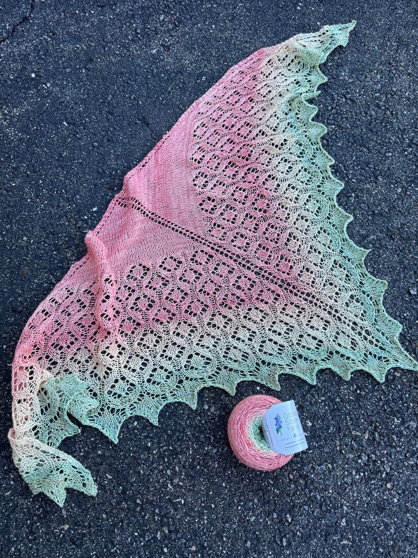 Just Peachy GRADIENT Yarn - Granite State Yarns