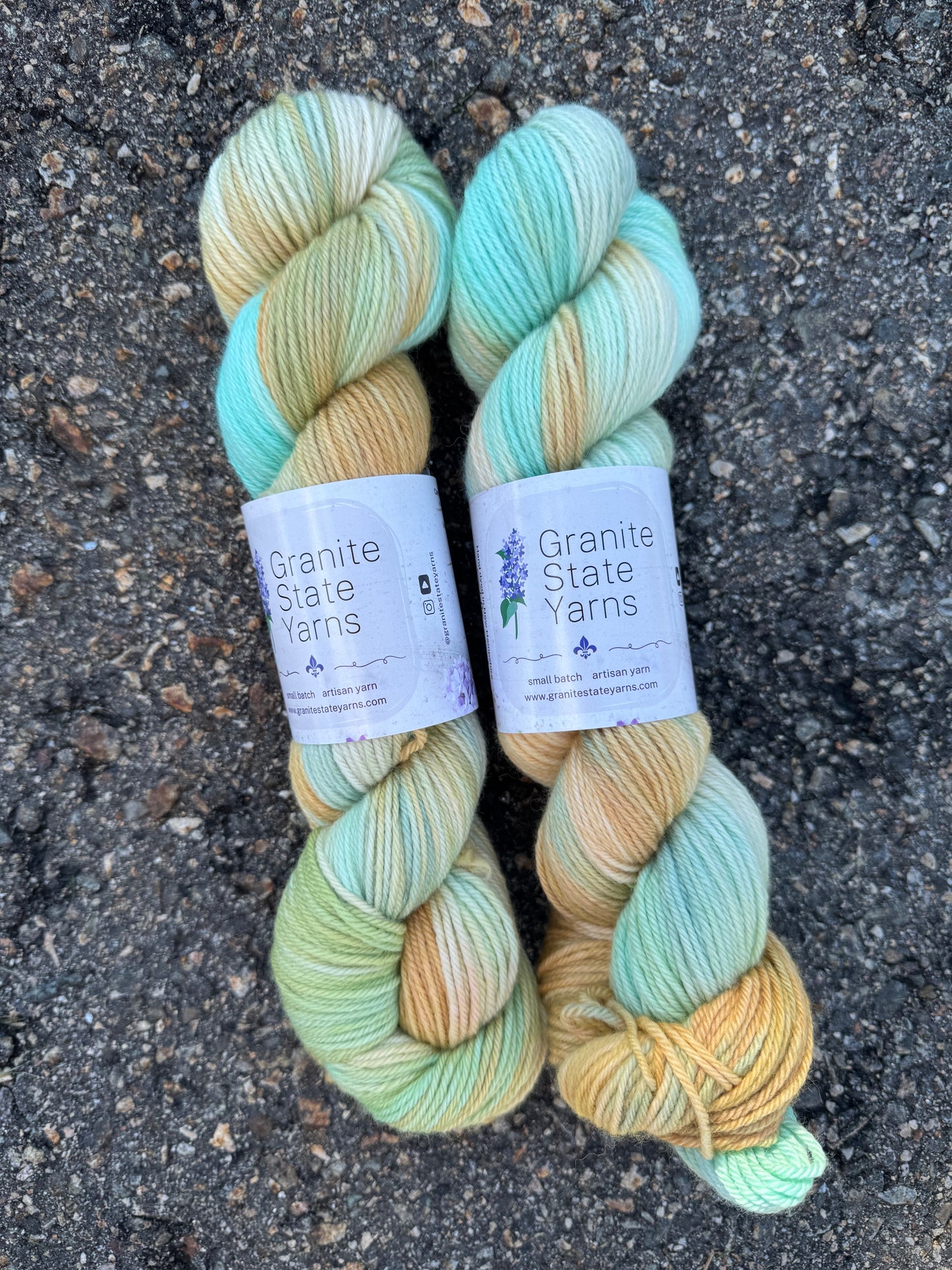 GSY Hand Dyed Worsted Wool Yarn
