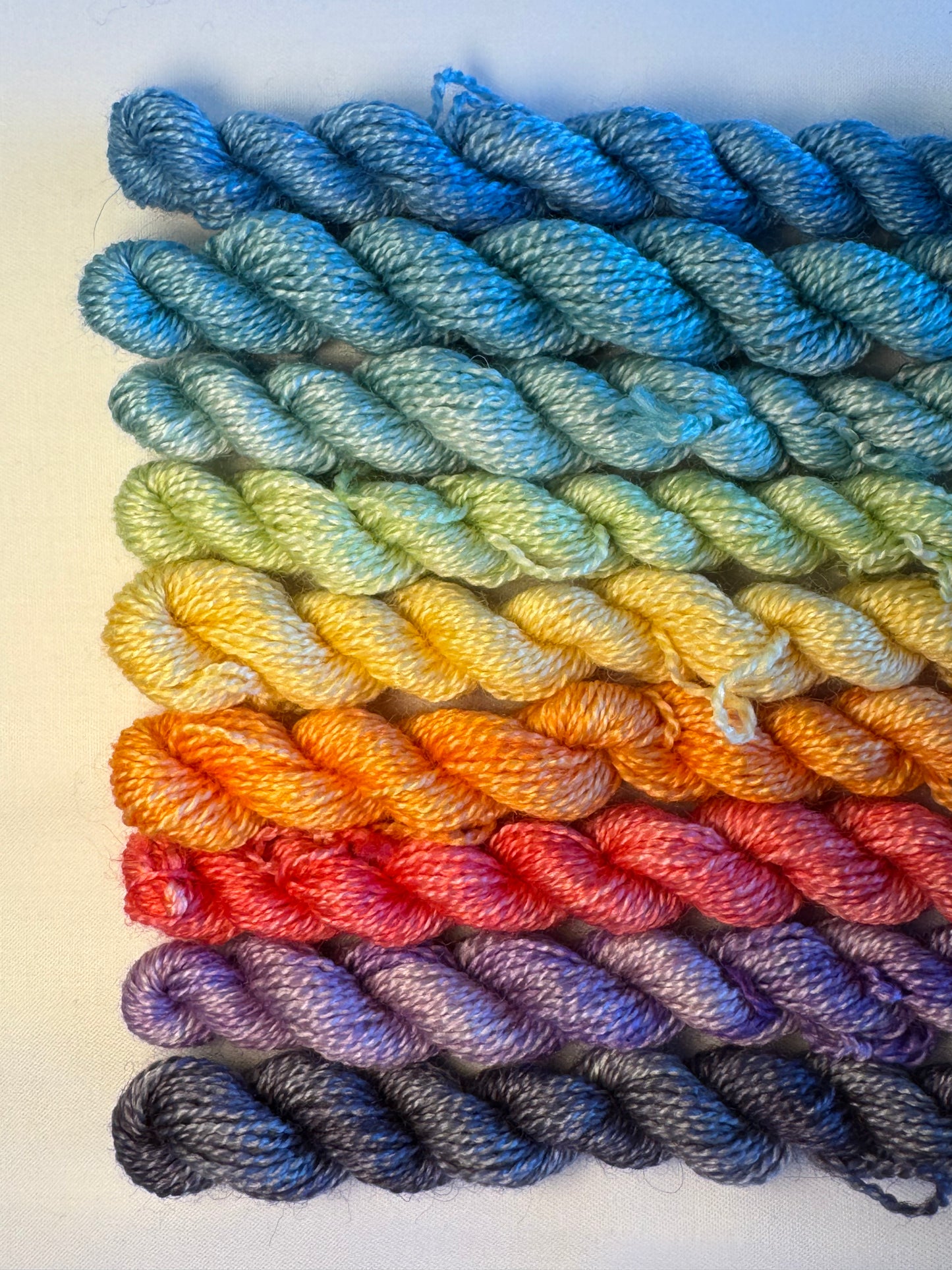 GSY Hand Dyed Lace/Embroidery Yarn