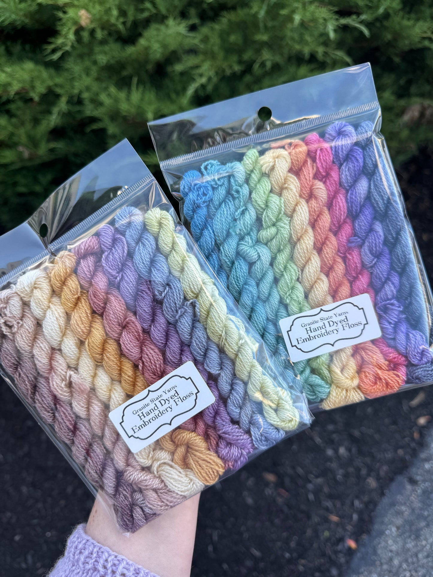 GSY Hand Dyed Lace/Embroidery Yarn