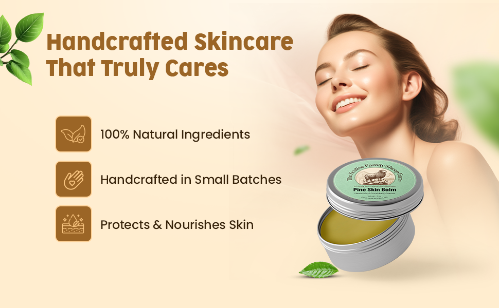 Pine Skin Balm – Natural Moisturizing Pine Balm (2 oz)
