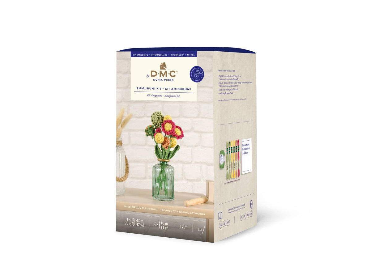 NEW DMC Meadow Bouquet Amigurumi Kit