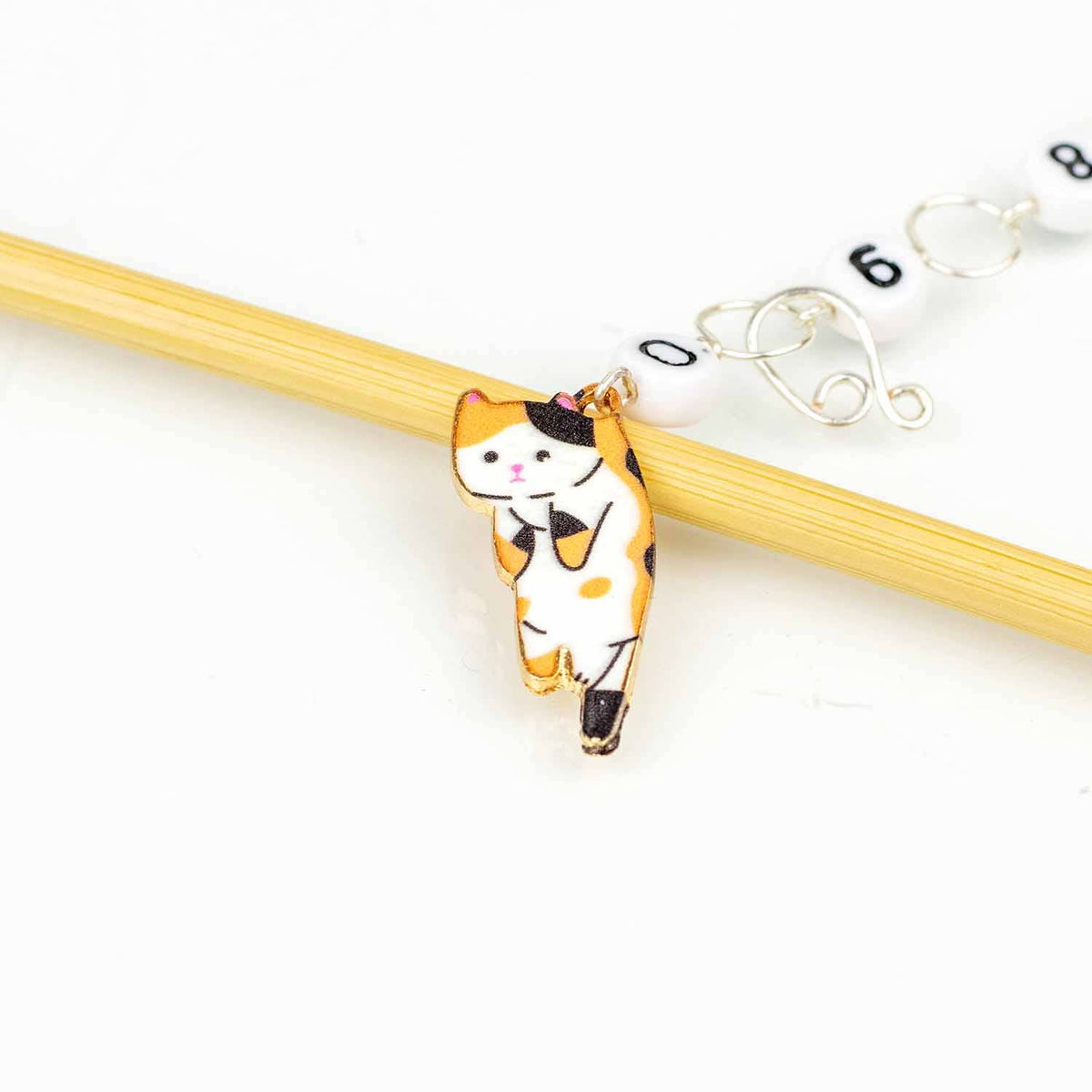 Calico Cat Knitting Chain Row Counter - Granite State Yarns