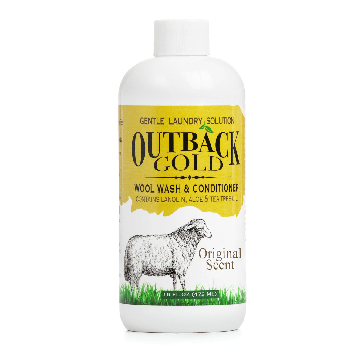 Outback Gold Wool Wash, 16 oz, Original Scent