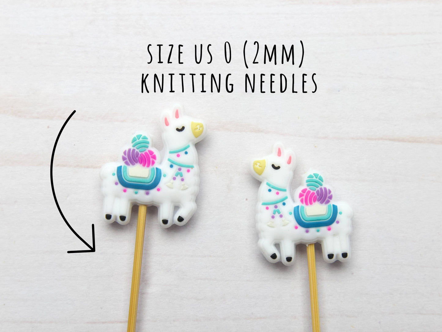 *Small Hole* Yarn Loving Llama | Stitch Stoppers