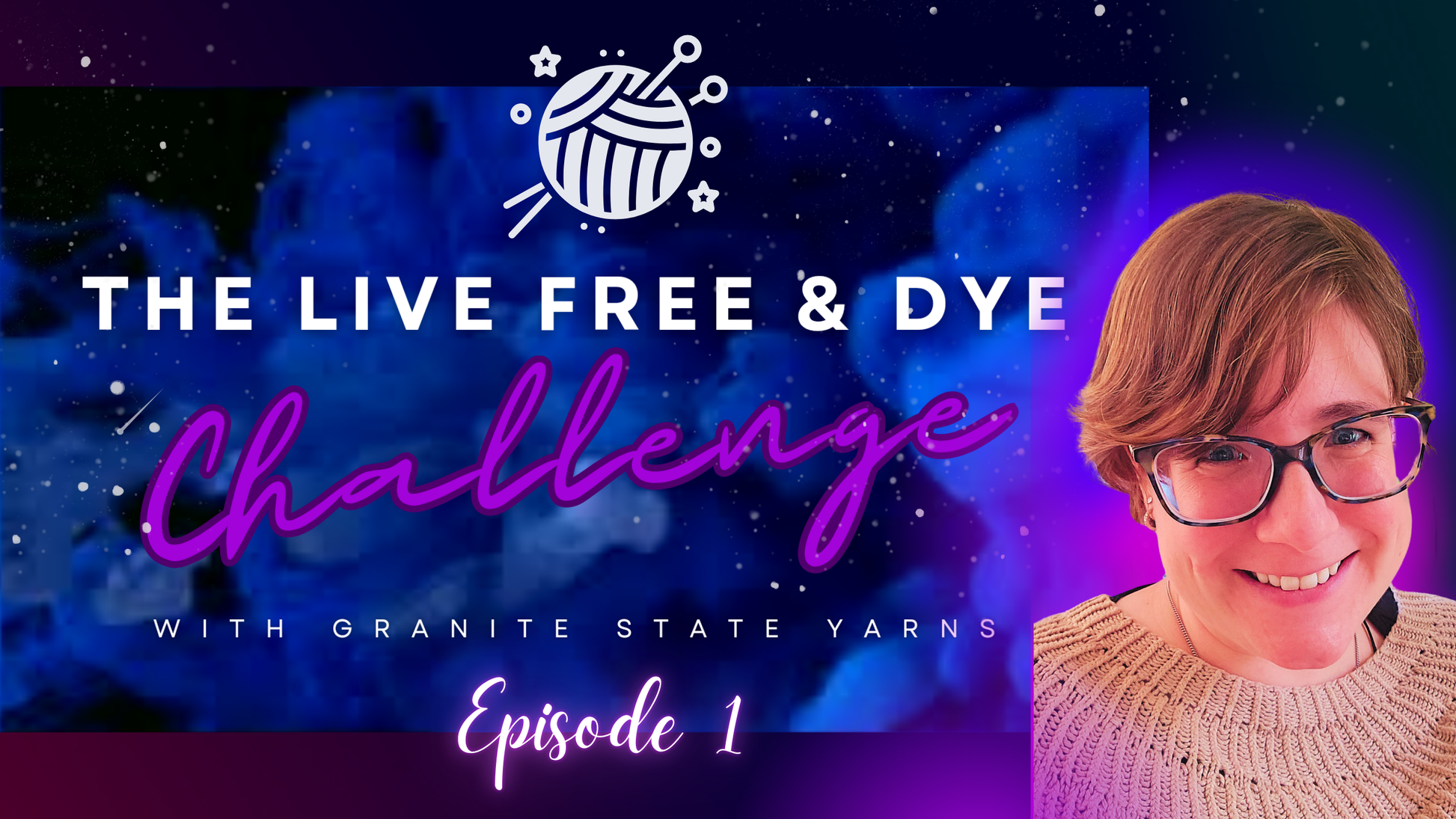 Live Free & Dye Challenge - Episode 1 Challenge B - Granite State Yarns